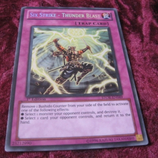 SIX STRIKE - THUNDER BLAST STOR-EN089