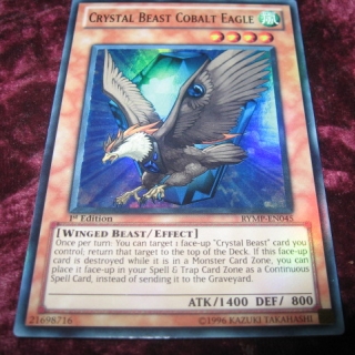 CRYSTAL BEAST COBALT EAGLE RYMP-EN045