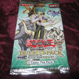 DUELIST PACK JESSE ANDERSON BOOSTER PAKET 6 KORT