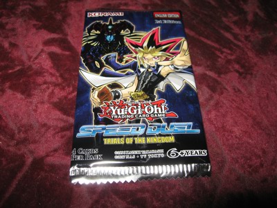 SPEED DUEL TRIALS OF THE KINGDOM YU-GI-OH BOOSTER PAKET (4 KORT)