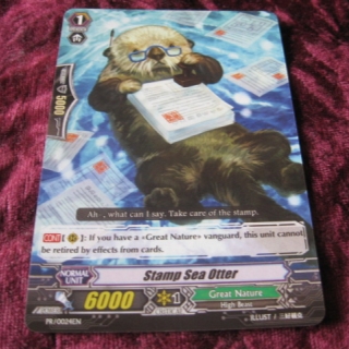 STAMP SEA OTTER PR/0024EN (VANGUARD) PROMO