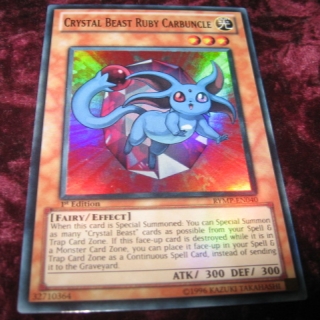 CRYSTAL BEAST RUBY CARBUNCLE RYMP-EN040