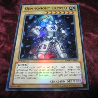 GEM-KNIGHT CRYSTAL HA06-EN001