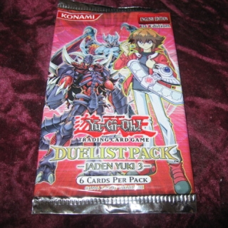 DUELIST PACK JADEN YUKI 3 BOOSTER PAKET 6 KORT