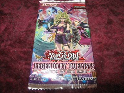 LEGENDARY DUELIST SISTERS OF THE ROSE YU-GI-OH BOOSTER PAKET