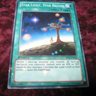 STAR LIGHT, STAR BRIGHT SP14-EN034